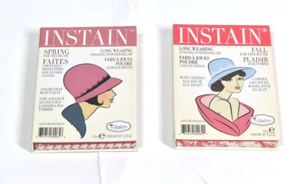 The Balm INSTAIN Staining Powder Blush ~ Houndstooth & Toile New
